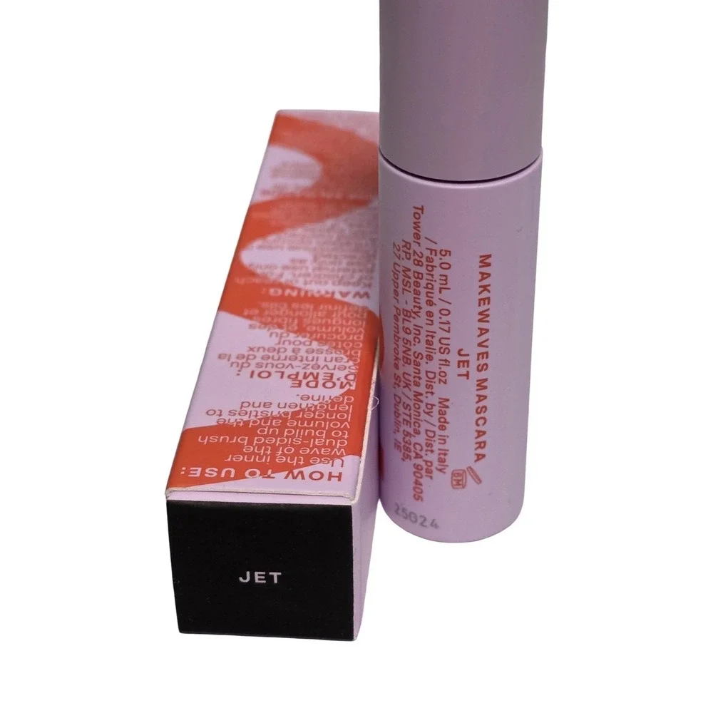Tower 28 MakeWaves Mascara Jet Black 5ml 0.17oz New in Box